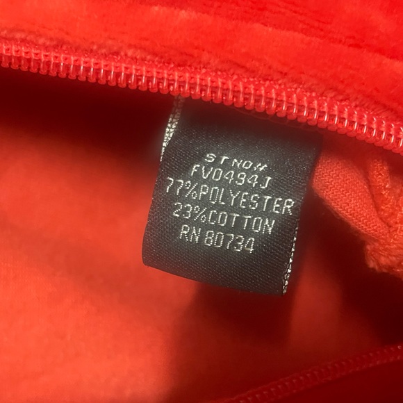 BCBGMaxAzria Velvet Zip Up Jacket with Floral and Tiger Embroidery Patches - Picture 11 of 12